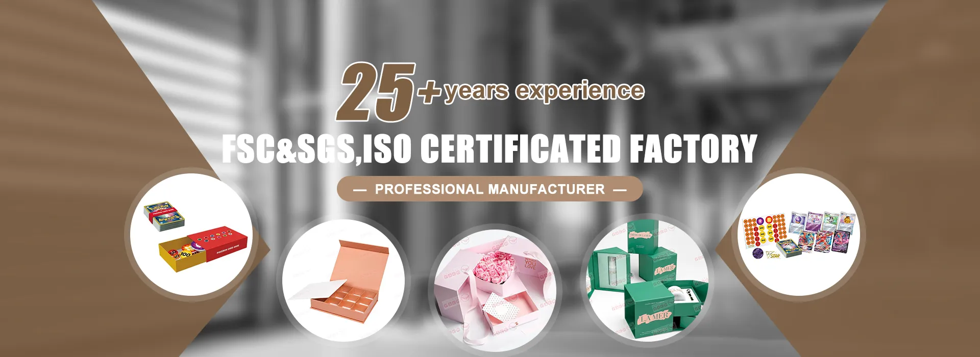 luxury box & gift box factory